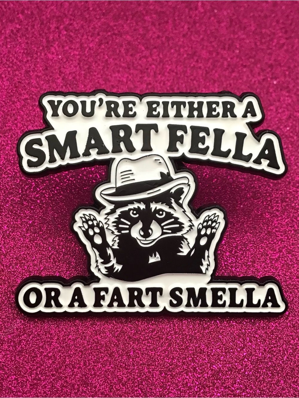 Smart Fella Enamel Pin